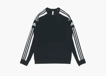Adidas Round Neck Pullover Long Sleeves Black