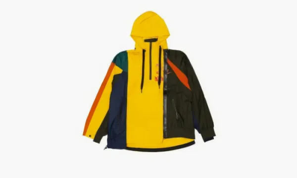 Nike X Sacai Double-zip Jacket Yellow Green