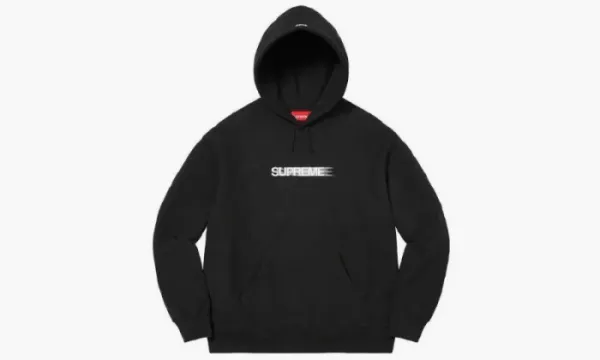 Supreme Motion Logo Hooded Sweatshirt SS23 Black