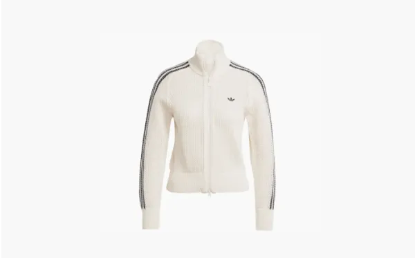 Adidas Originals Premium Crochet Track Top Wonderful White
