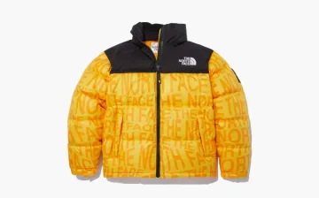 The North Face White Label Novelty Nuptse Down Jacket Yellow