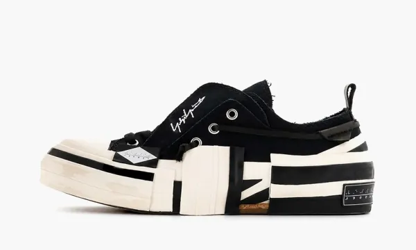 XVESSEL x Yohji Yamamoto Lace Up Low Top Black