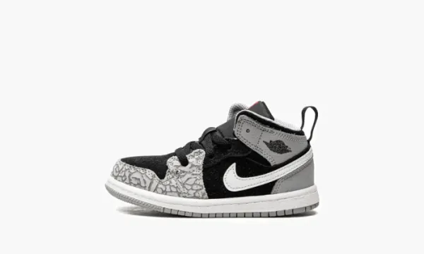 Air Jordan 1 Mid TD Elephant Print