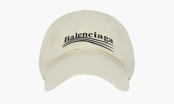 Balenciaga Political Campaign Destroyed Cap Beige