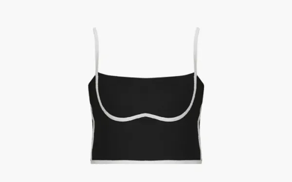 Alo Yoga Airbrush Streamlined Bra Tank Black