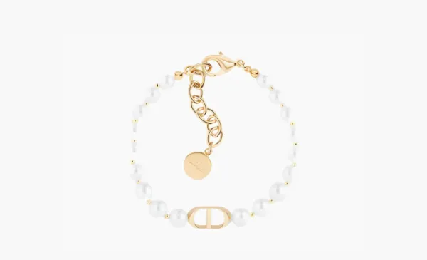 CHRISTIAN DIOR Metal Bangles WMNS Gold