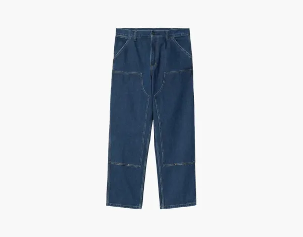 Carhartt WIP Double Knee Pant Blue Denim