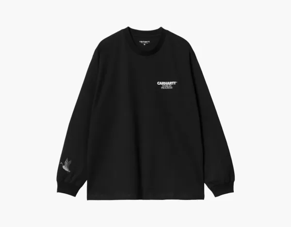 Carhartt WIP Ducks Long Sleeve T-Shirt Black