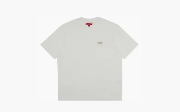 Supreme Warm Up Washed Short-Sleeve Top White