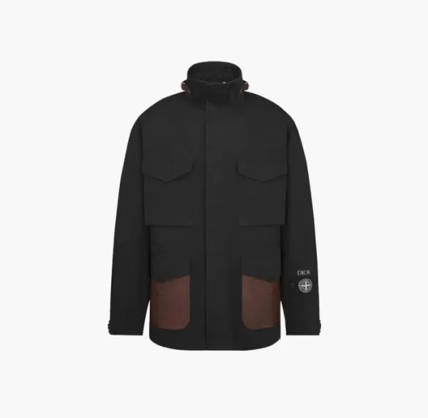Dior x Stone Island Jacket Black Field