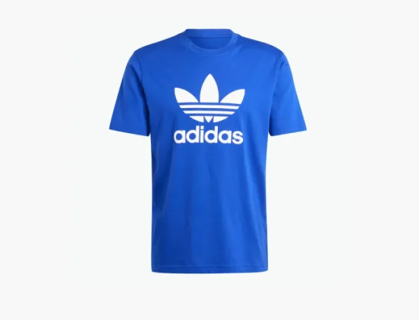 Adidas Originals Adicolor Trefoil Tee Semi Lucid Blue