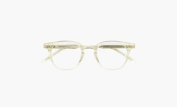 Gentle Monster Plastic Frame Square Eyeglass Frames Unisex Yellow