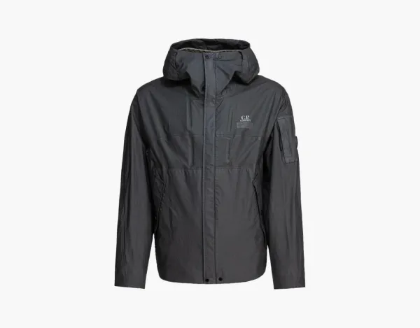 C.P. Company Reversible Gore G-Type Hooded Jacket Smoked Pearl