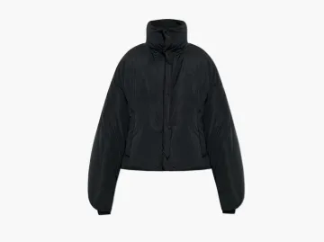 Ami Paris Quilted Down Puffer Jacket Black