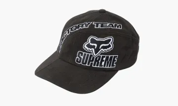 Supreme x Fox Racing 6-Panel Black