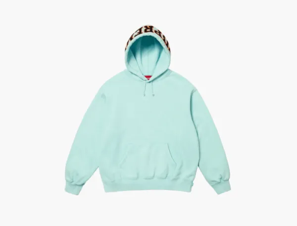Supreme Team 94 Hooded Sweatshirt Aqua