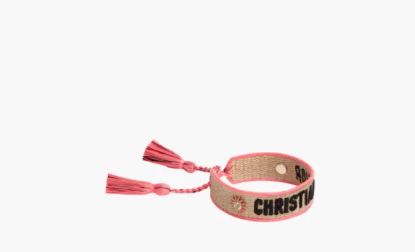 Dior 2000s logo bracelet WMNS Pink