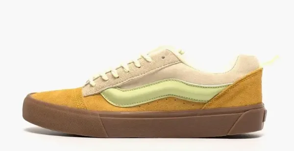 Vans Knu Skool Yellow Green Gum