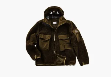 Spyder x C.P. Company Fleece Jacket Ivy Green
