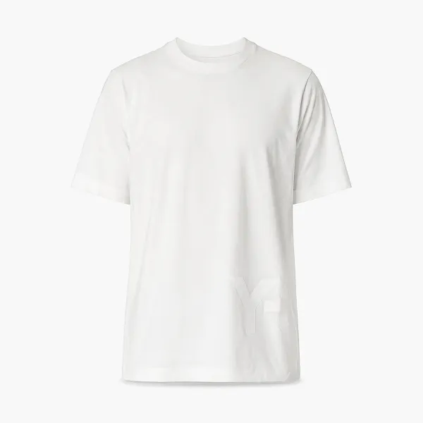 Y-3 Logo Tee White