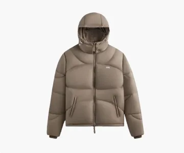 Kith Matte Stretch Taffeta Corey Puffer Quicksand