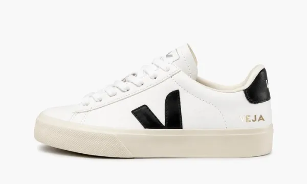 Veja Campo Chromefree White Black