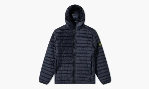 Stone Island Lightweight Hooded Down Jacket Navy