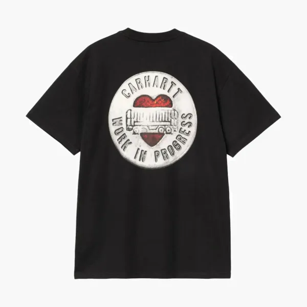 Carhartt WIP Button Work In Progress T-Shirt Black