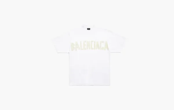 Balenciaga Tape Type T-shirt Medium Fit White