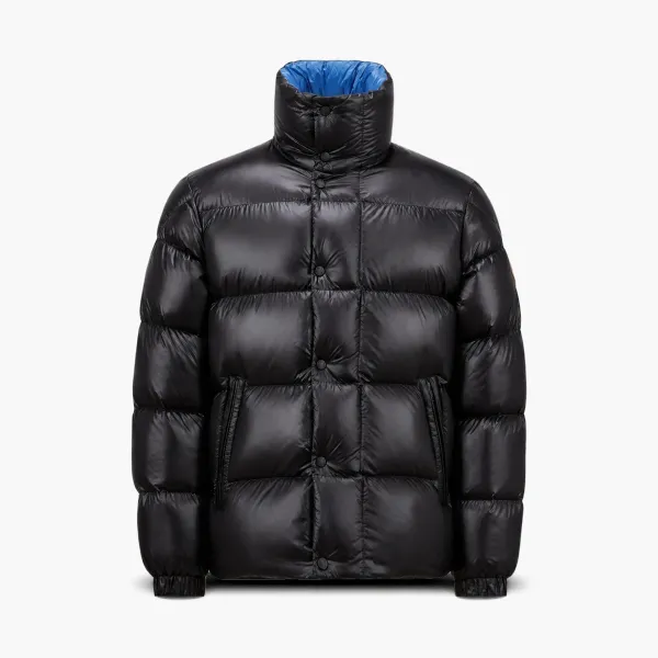 Moncler Dervox Short Down Jacket Dark Gray