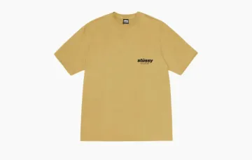 Stussy Rollers Tee Yellow
