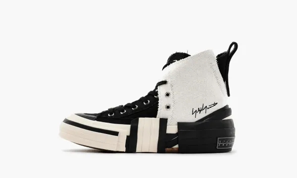 XVESSEL x Yohji Yamamoto Mid Top Black White