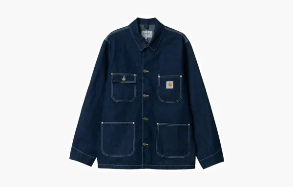 Carhartt WIP Michigan Denim Chore Coat Indigo