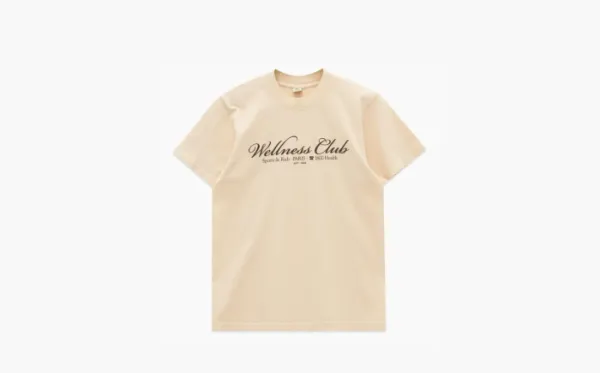 Sporty & Rich 1800 Health T-shirt SS24 Beige