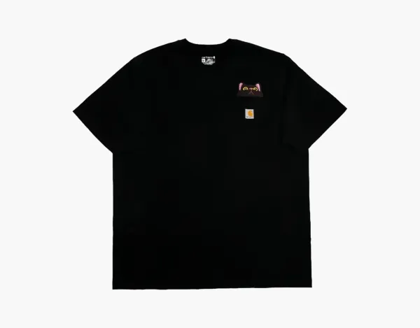 Carhartt Chest Logo T-Shirt Black