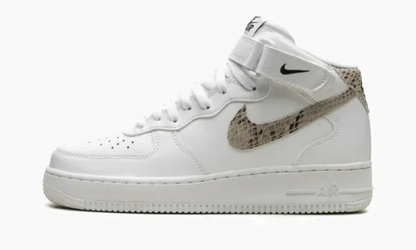 Air Force 1 '07 MID WMNS White Snake Swoosh