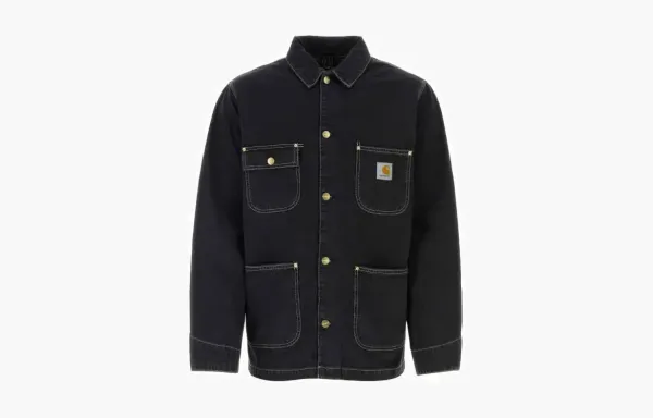 Carhartt WIP Michigan Denim Chore Coat Black