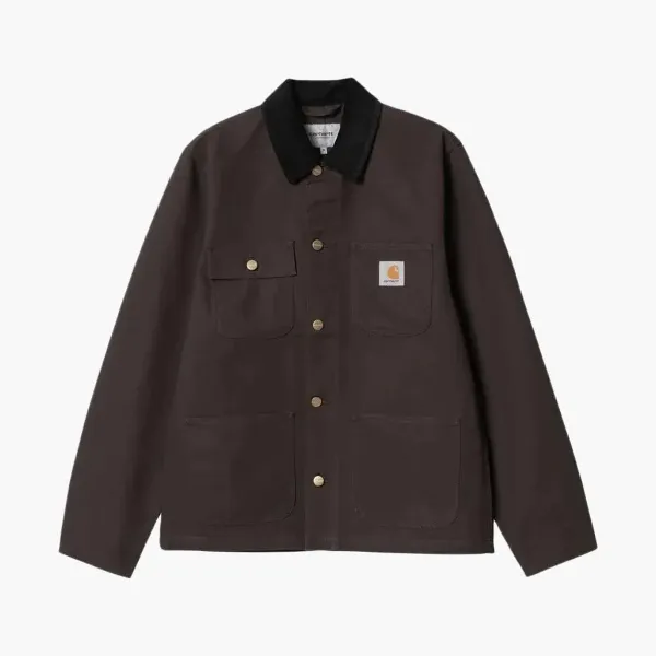 Carhartt WIP Michigan Chore Coat Dark Brown