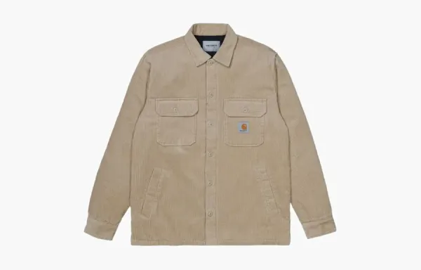 Carhartt WIP Corduroy Overshirt Beige