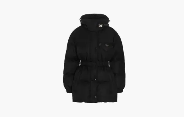 Prada Re-Nylon Down Jacket Black