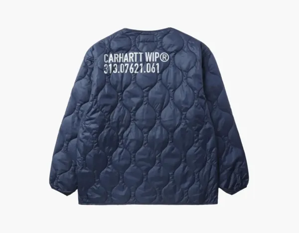 Carhartt WIP Quilted Liner Jacket Navy