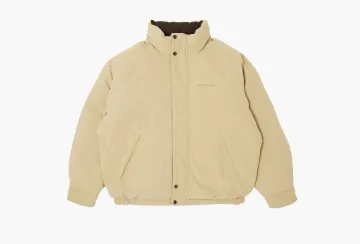 Supreme Reversible Down Puffer Jacket Tan
