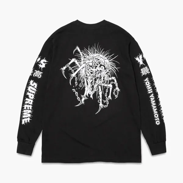Supreme x Y's by Yohji Yamamoto L/S Tee Black