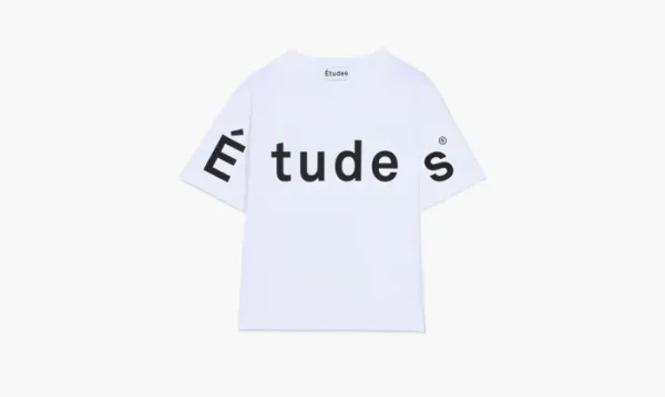Etudes T-shirt Logo White