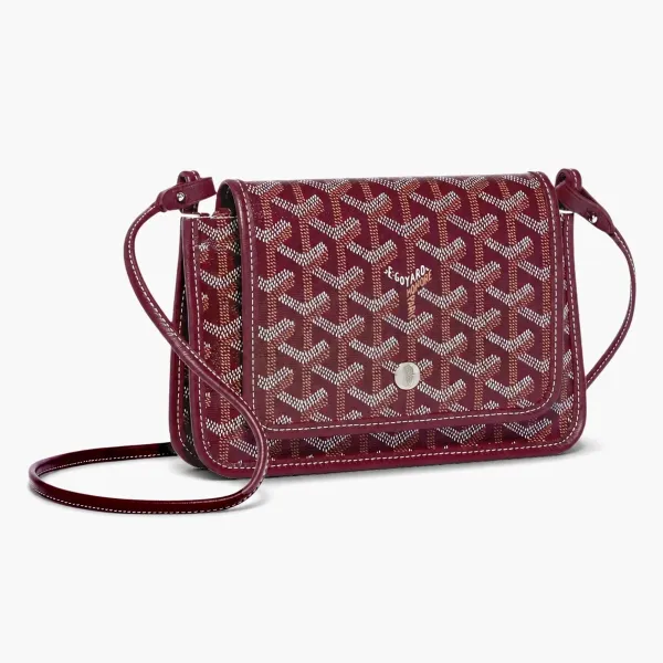 Goyard Plumet Pouch Burgundy