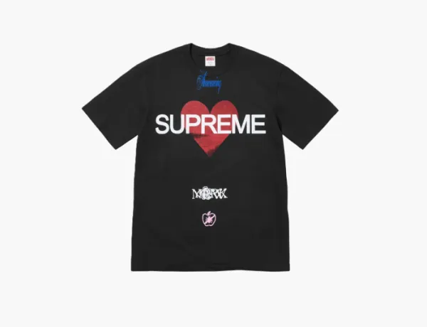 Supreme Announcing Tee Black