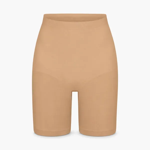 SKIMS Seamless Sculpt Mid Thigh Short Clay