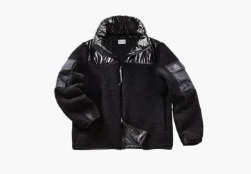 Spyder x C.P. Company Fleece Trim Jacket Black
