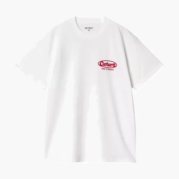 Carhartt WIP Spree Logo T-Shirt White