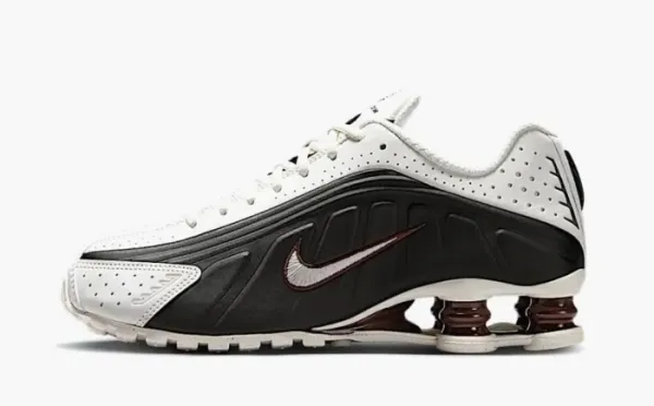 Nike Shox R4 Wmns Sail Fauna Brown Cream